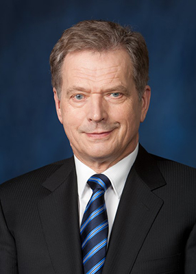 Suomen tasavallan presidentti Sauli Niinistö