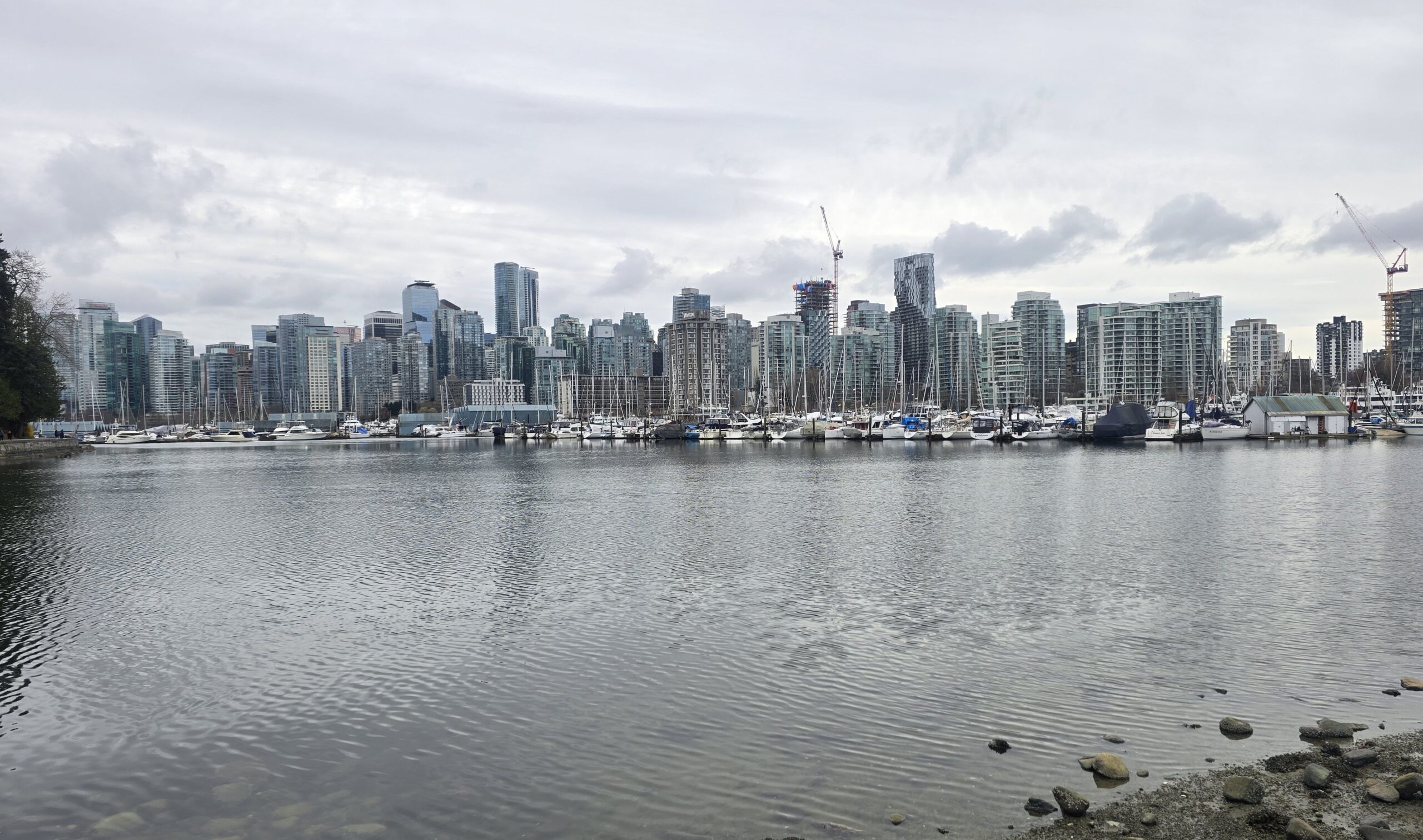 Vancouver Vancouverin kaupunkisilhuetti.