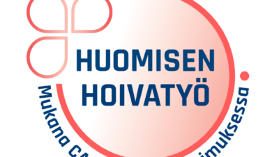 Mukana-CAREFUTURE-tutkimuksessa-rgb-1080x1080 Huomisen hoivatyö -innovaatiokilpailun logo, jonka alareunassa lukee Mukana CAREFUTURE-tutkimuksessa.